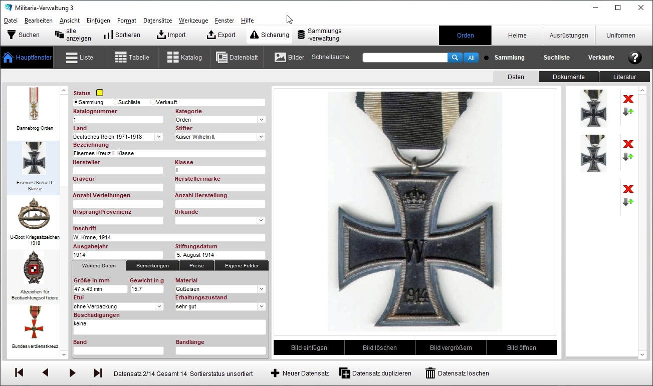 GS Militaria-Verwaltung 3