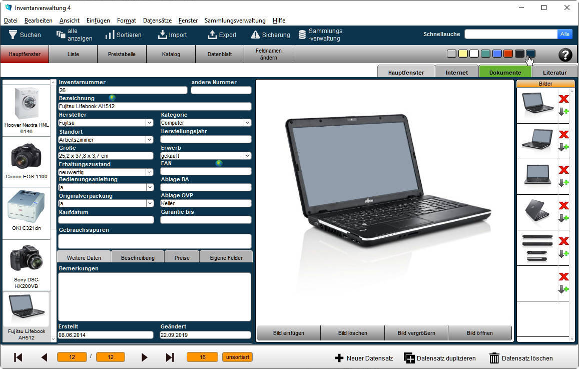 GS Inventar-Verwaltung 4