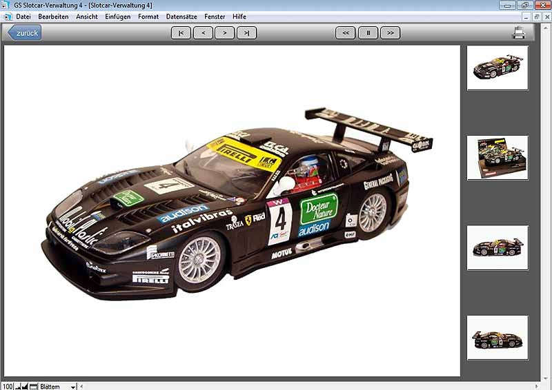 GS SlotCar-Verwaltung 4.0