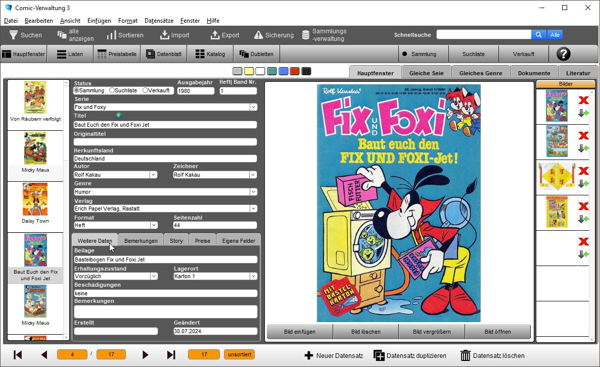 GS Comic-Verwaltung 3