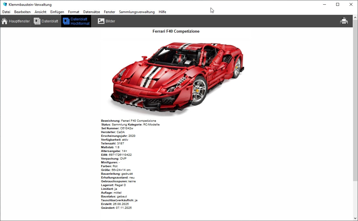 GS Klemmbaustein-Verwaltung