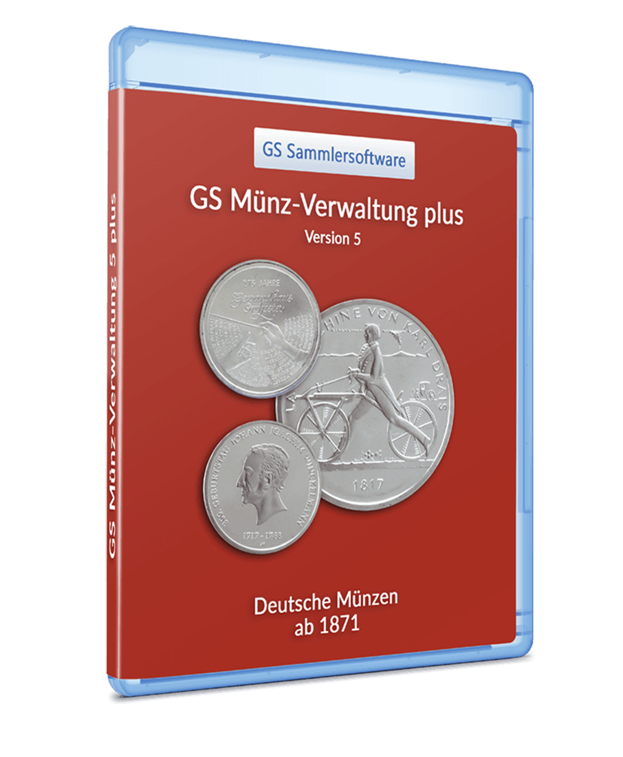 GS Münz-Verwaltung 5 plus - Deutsche Münzen ab 1871