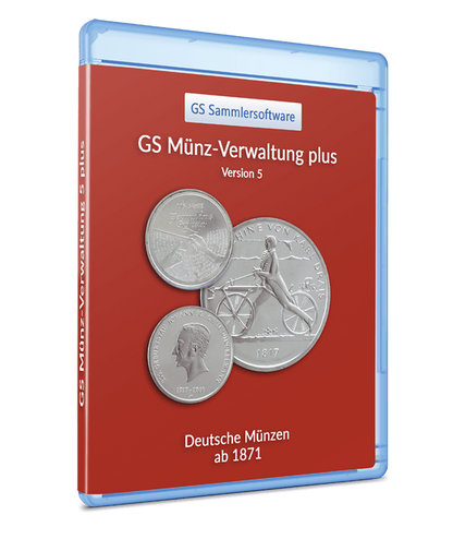 GS Münz-Verwaltung 5 plus - Deutsche Münzen ab 1871