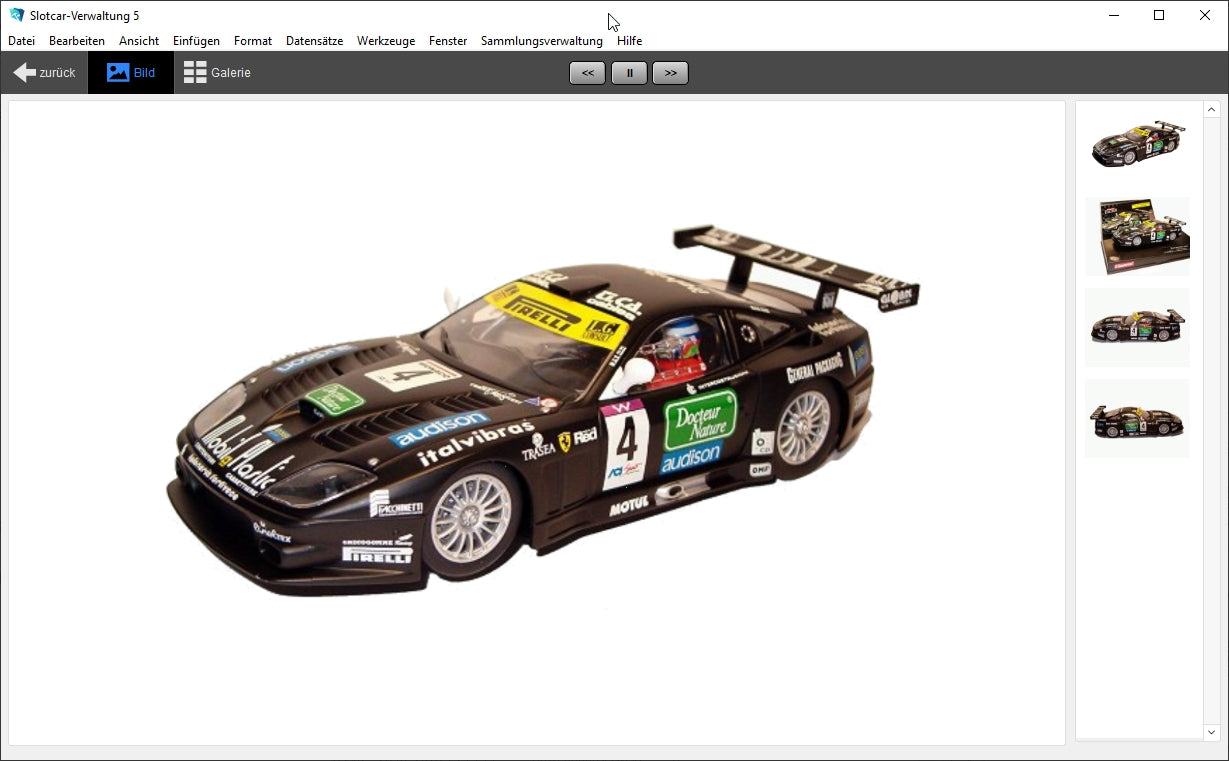 GS SlotCar-Verwaltung 5