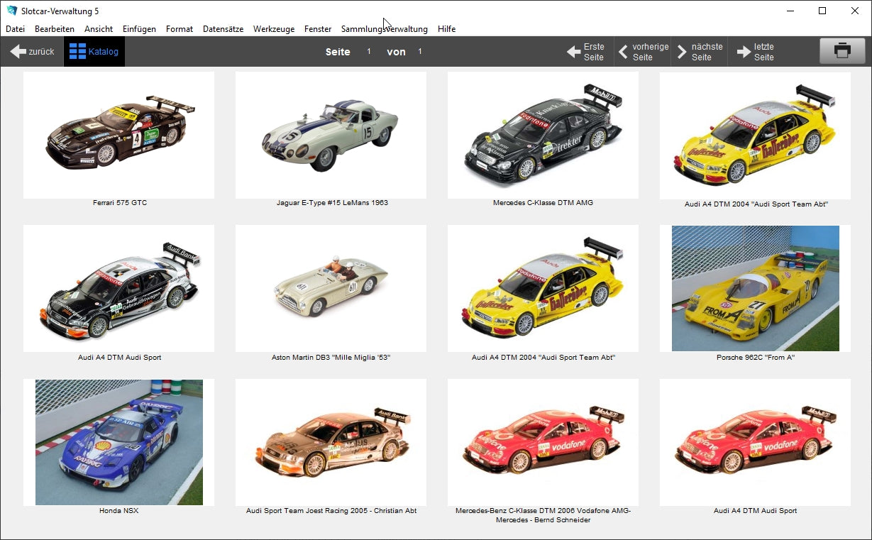 GS SlotCar-Verwaltung 5