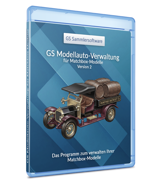 GS Modellautoverwaltung für Matchbox-Modelle 2