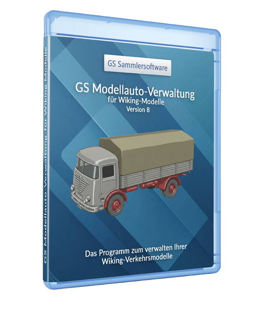 GS Modellautoverwaltung für Wiking-Modelle 8
