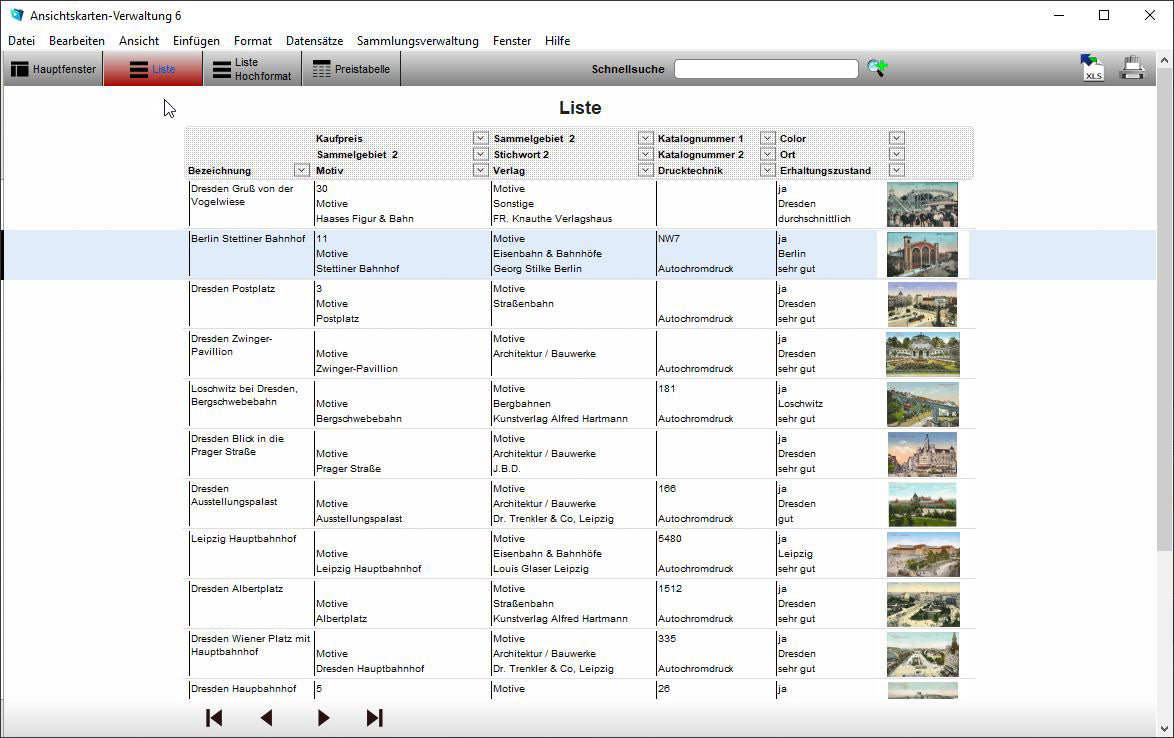 GS Ansichtskarten-Verwaltung 6