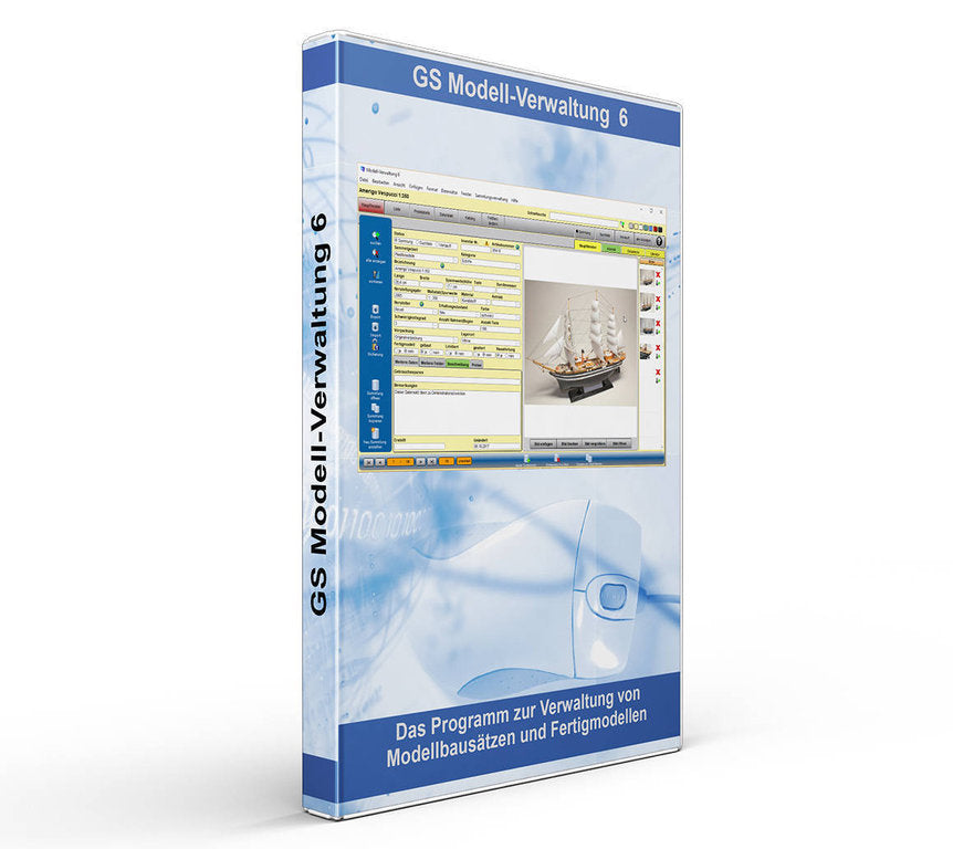 GS Modell-Verwaltung 6 - Software für Modellsammler – sammlersoftware
