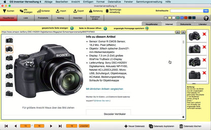 GS Inventarverwaltung 4 Mac