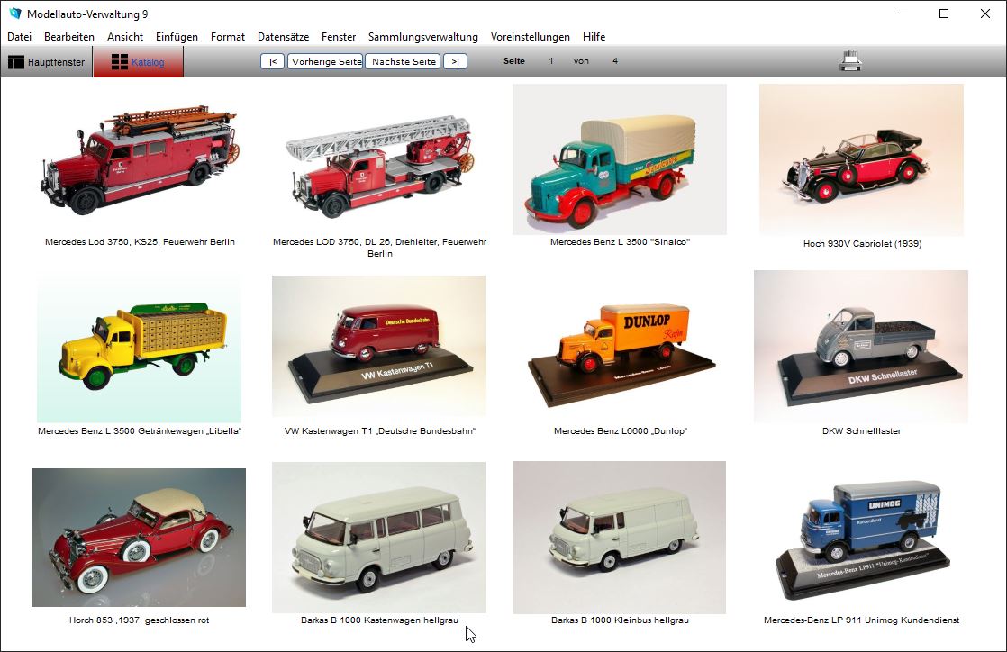 GS Modellauto-Verwaltung 9