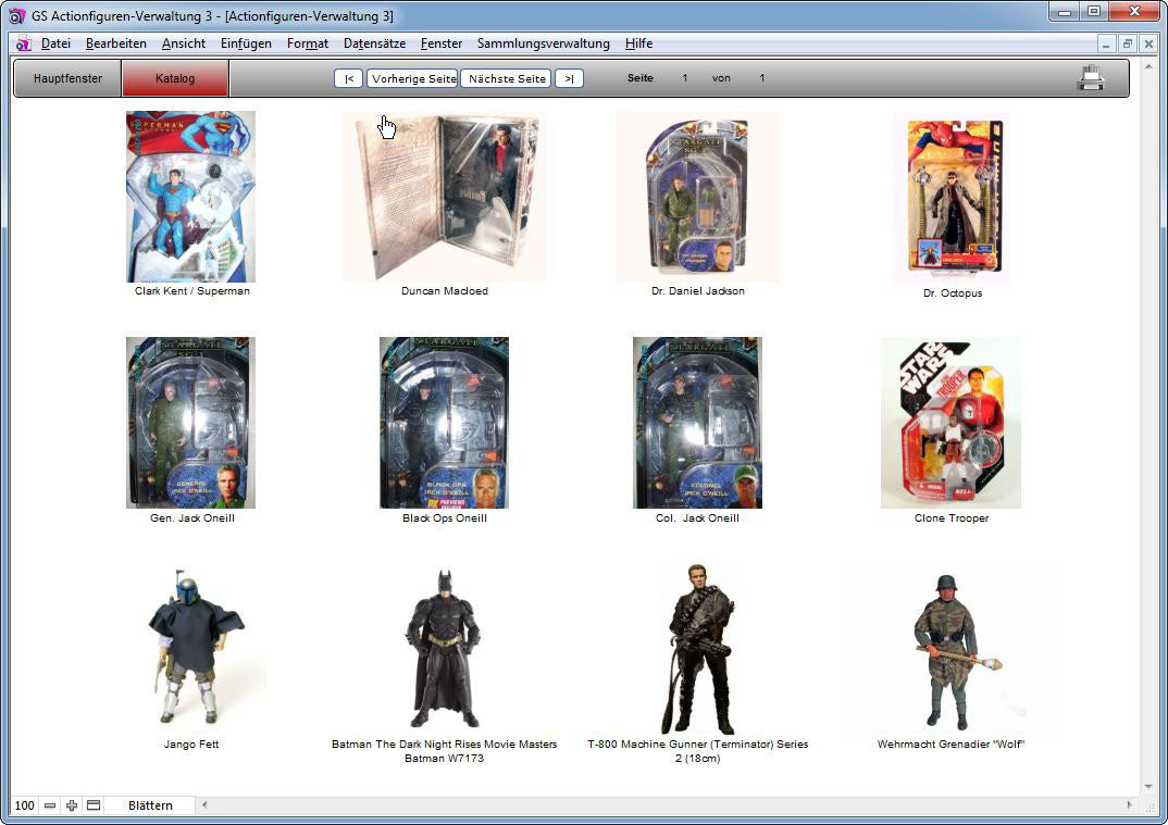 GS Actionfiguren-Verwaltung 3