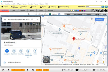 DIGes Adressverwaltung 3