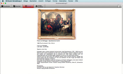 GS Kunst-Verwaltung 2 für Mac