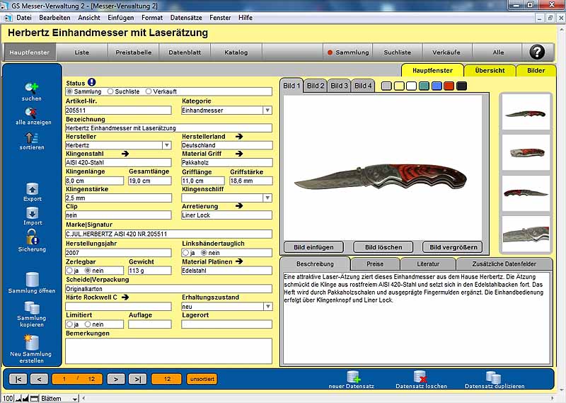 GS Messer-Verwaltung 2