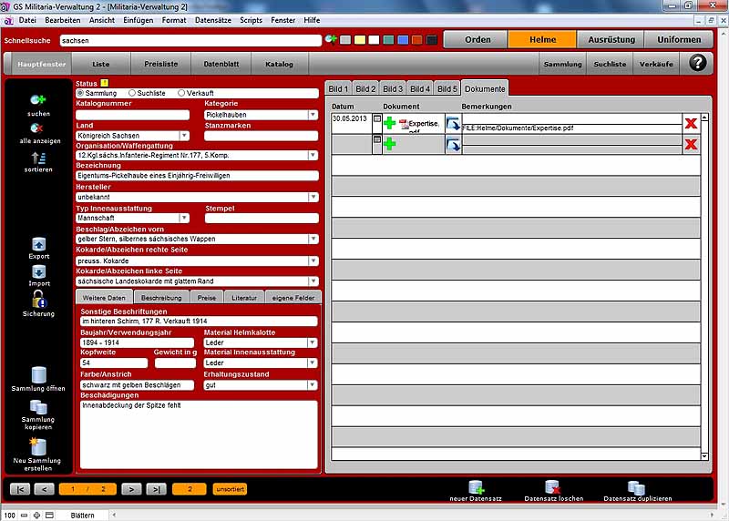GS Militaria-Verwaltung 2