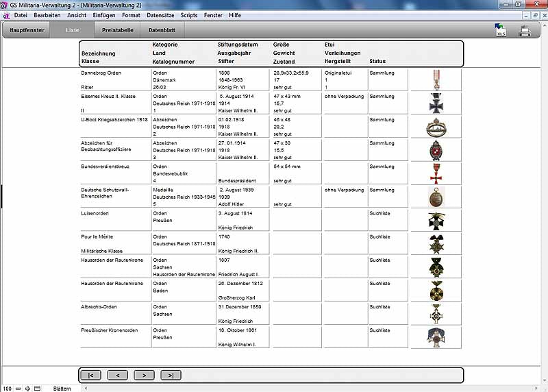 GS Militaria-Verwaltung 2