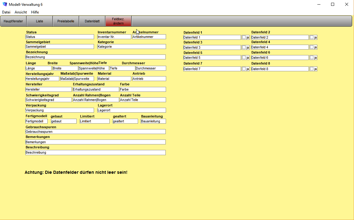 GS Modell-Verwaltung 5