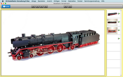 GS Modellbahn-Verwaltung 8 Mac