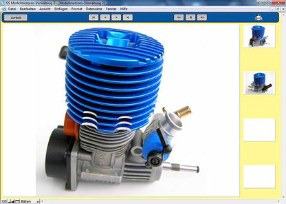 GS Modellmotoren-Verwaltung 2