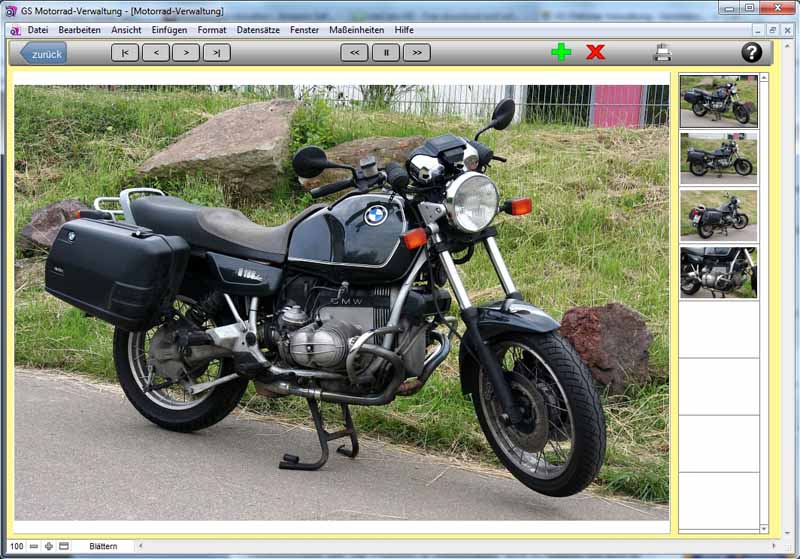 GS Motorrad-Verwaltung