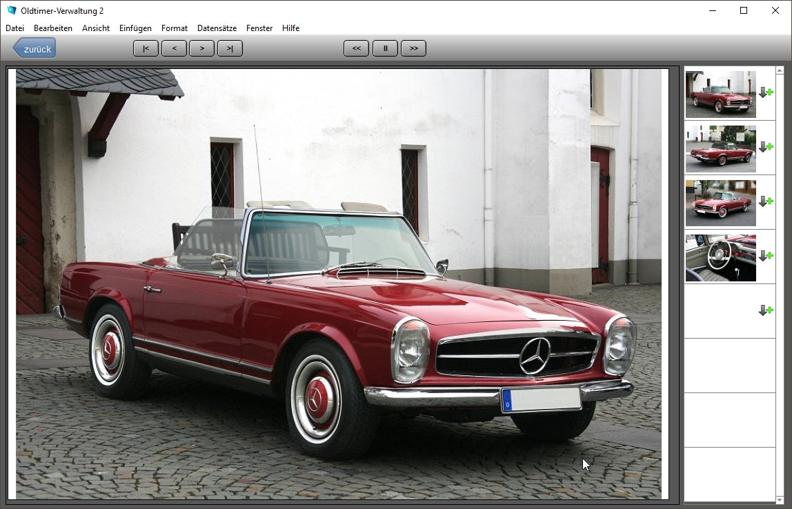 GS Oldtimer-Verwaltung 2