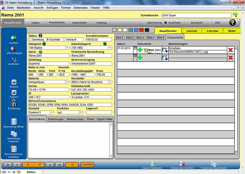 GS Radio-Verwaltung 2