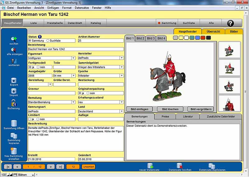 GS Zinnfiguren-Verwaltung 3.0